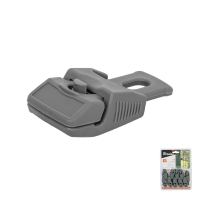 

 BUNGEE CORD CLIPS klips zaciskowy z uchwytem, grey

